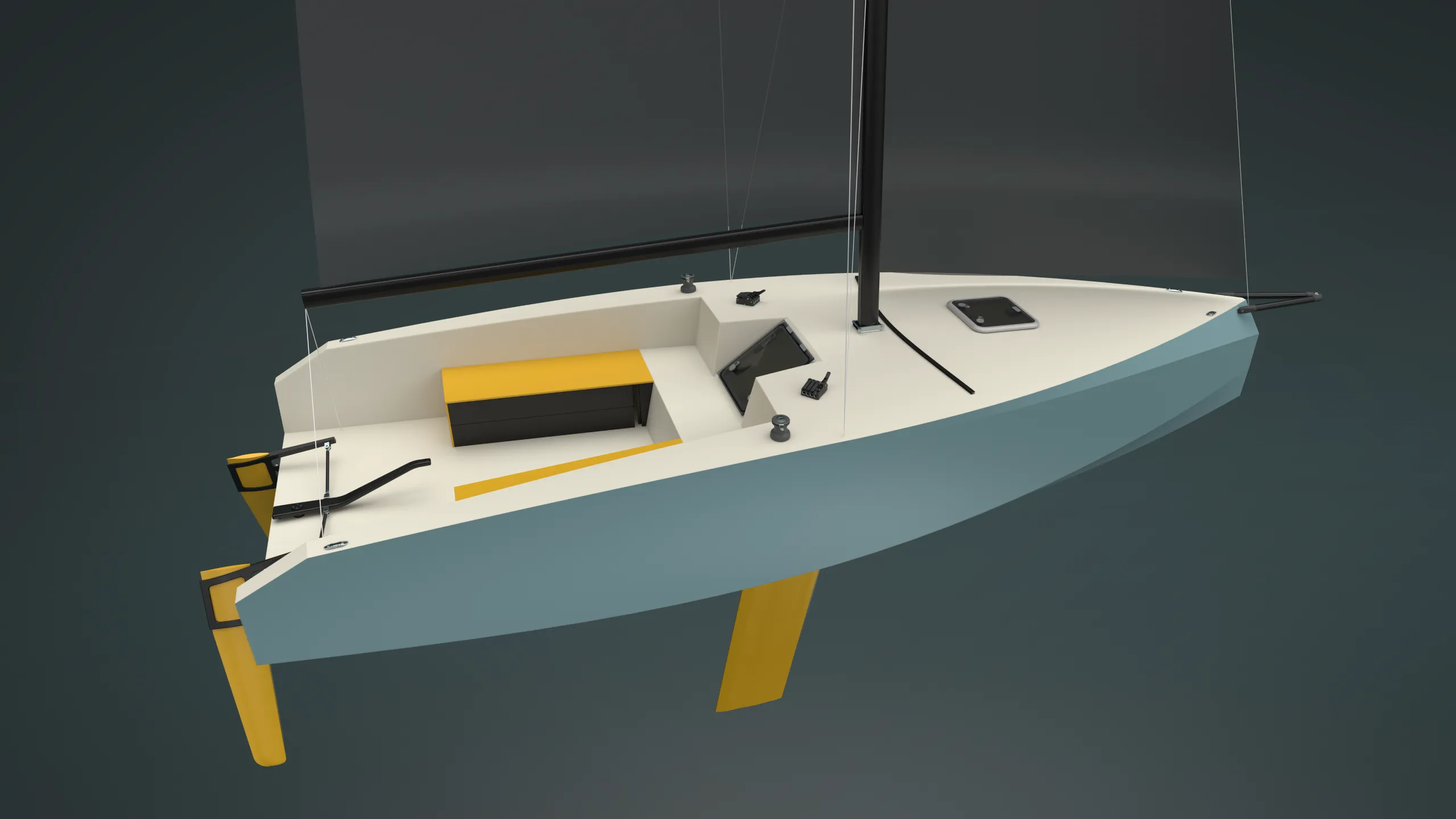 Chianti 24 bateau - render